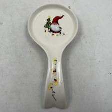 Prima Design Ceramic 9in Christmas Gnome Spoon Rest AA01B26013 picture