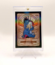 2025 Topps Disney Minted Eeyore Black Rainbow Foil - numbered 03/10 picture