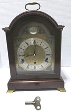 Elliott of London Bracket Clock – Burr Walnut Westminster Whittington Chime picture