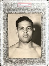1937 Joe Louis “Brown Bomber’s Ring Magazine Portrait” PSA Type 1 Original Photo picture