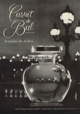 1960 REVILLON Carnet de Bal Perfume Le parfum chic de Paris Vintage Print Ad picture