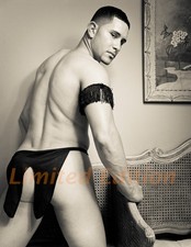 Handsome Male Nude Physique Gay Men Limited Edition Photo 8.5x11 10.18 picture