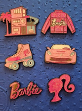 Loungefly Disney Pin Barbie Glitter Sparkle Full Six Pin Set picture