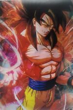 3d Holographic Lenticular Poster Dragon Ball SSJ4/ GOGETA  3-in-1 🔥 🔥 🔥  picture