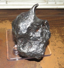 698 GM. CAMPO DEL CIELO METEORITE MUSEUM GRADE 1.5+ POUNDS STAND picture