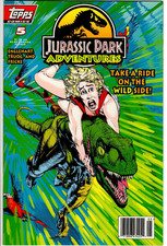 JURASSIC PARK ADVENTURES #5 (1994): Newsstand: VF picture
