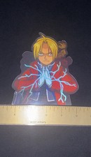 Fullmetal Alchemist Edward 3D Lenticular Anime Motion Car Sticker Decal Peeker picture