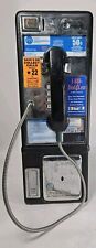 Vintage Push Button Pay Phone Telephone Illinois Bell With Backplate  No Keys picture