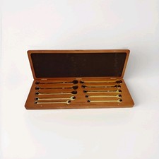 2017 CRAFTSMAN GOLD TONED 10pc COLLECTORS WRENCH SET LIMITED EDITION USA picture