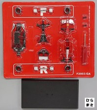 1/64 Ferrari F2003-GA Barrichello #2 Red White Diecast Mini Car Loose picture