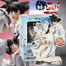 Anime Figure 31cm Son Goku and Chichi Marry Wedding picture