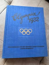 Olympia 1932 Reemtsma Scrapbook Los Angeles Complete + Control Slip Excellent picture