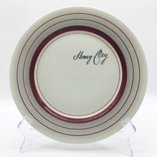Ashland Kentucky Henry Clay Hotel China Art-Deco Dinner Plate 1930's Restaurant picture