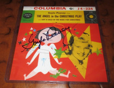 Gayla Peevey singer signed autographed PHOTO The Angel In the Christmas Play picture