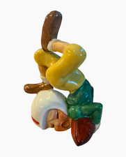 Vintage 1956 Napco Japan Ceramic Football Player Diving Catch Figurine  picture