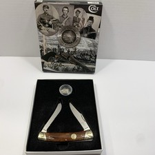 Rough Ryder CIVIL WAR SET Last Meeting LEE JACKSON Colt KNIFE Bullet RR1534 NEW picture