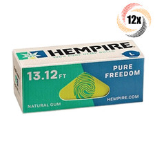 12x Packs Hempire Organic Rolling Papers | Large 13.12FT | + 2 Rolling Tubes picture