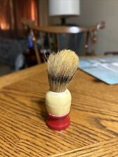 Vintage Ever-Ready C40 Sterlized Pure Badger Shaving Brush RED & IVORY(D) picture