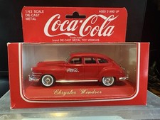 Coca-Cola Chrysler Windsor Die-Cast Toy Vehicle 1/43 Scale Distributed 1979 picture