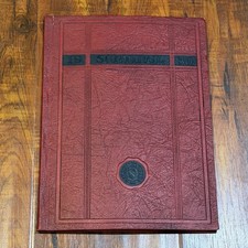 Rare 1930 The Harvard School Los Angeles Westlake Sentinel Leather Yearbook picture
