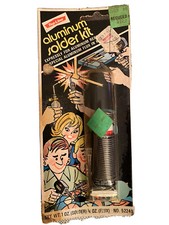 Rare Vtg advertising Top Line aluminum solder kit   A Oatey Co OHIO NOS  Cartoon picture
