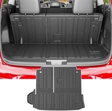 Cargo Mat Compatible with 2020-2026 Toyota Highlander Backrest Mat TPE Cargo Lin picture