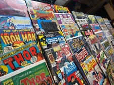 Marvel Comic Book lot of 89 Thor Avengers Punisher Spider-Man Comics picture