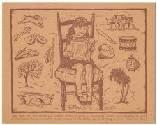 Poll-Parrot Shoes Trade Card for Boys and Girls Puzzle Card picture