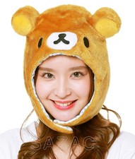 SAZAC Kigurumi Cap Rilakkuma San-X Japan Limited NEW KAWAII picture