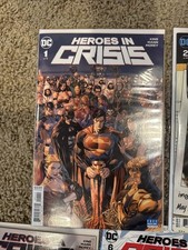 Heroes In Crisis 1 2 3 4 5 6 7 8 9 Lot Near Mint NM DC Comics 2019 picture