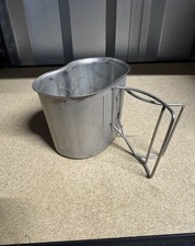 USGI Wire Handled Canteen Cup For 1 Quart Canteen picture