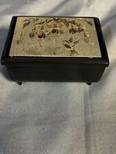 CHOKIN ART COLLECTION HUMMINGBIRD JEWELRY TRINKET BOX - METAL INLAY - WORKS picture