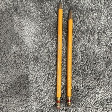 Pair Vintage Eagle Mikado No 2 & Eagle Mirado No 1 Pencils 174 USA⁠ picture