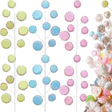 12 Pcs 20 Inch Candy Christmas Picks Pastel Candy Christmas Decorations Candy... picture