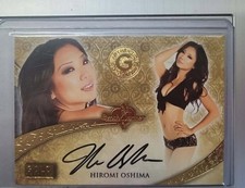 2016 Benchwarmers Gold Edition Hiromi Oshima Autograph Auto picture