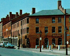* VTG Postcard State Street Market Square Newburyport MA picture