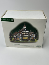 Dept 56 Burwickglen Golf  Dickins Clubhouse 56.58477 Complete Fathers Day picture