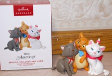 2025 Hallmark Keepsake Aristocats Kittens Berlioz Toulouse Marie Disney Ornament picture