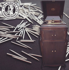 300 MIX of LOUD-MEDIUM-SOFT Victrola NEEDLES for Gramophone Phonograph Record picture