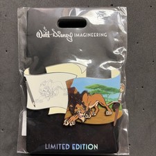 Disney MOG WDI Off The Page Animation Villains Scar The Lion King  LE 300 Pin picture