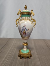 French Sèvres Porcelain Urns, Neoclassical Rococo Design, France, picture