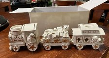 Mikasa FK001/806 3 Piece Train Set White Christmas Holiday Elegance - Open Box picture