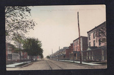 Norristown PA Pennsylvania Stanbridge Street Vintage Montgomery County Postcard picture