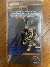Final Mega Man 30th Anniversary Bass Acrylic Keychain CAPCOM picture