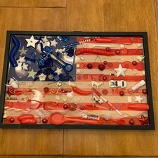 American Flag Wall Hanging Celebrate 250 picture