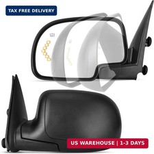 YITAMOTOR Towing Mirrors for 2003-2006 Chevy Silverado Tahoe GMC Sierra picture