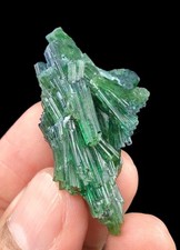 52 Ct Aesthetic Green Tourmaline Crystal Group From Afghanistan Specimen picture