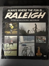 1971 Raleigh Catalog/ Brochure, Super Rare And Hard To Find ,  picture