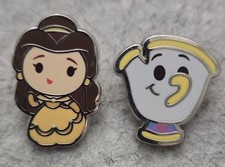 Pink A La Mode Mini Princess And Sidekick Pin Belle And Chip picture