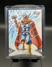 2020 Upper Deck Marvel Exquisite Thor Sketch Auto Tim Fagaly Card #ESKT-7 📈🔥 picture